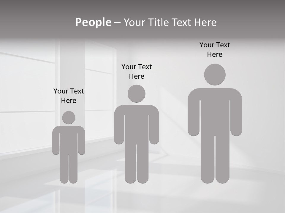 Hardwood Visualization Living PowerPoint Template