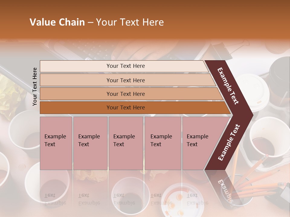 Businessman Black Paper PowerPoint Template