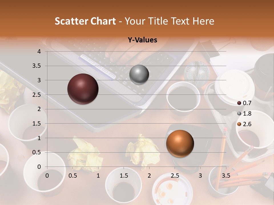 Businessman Black Paper PowerPoint Template