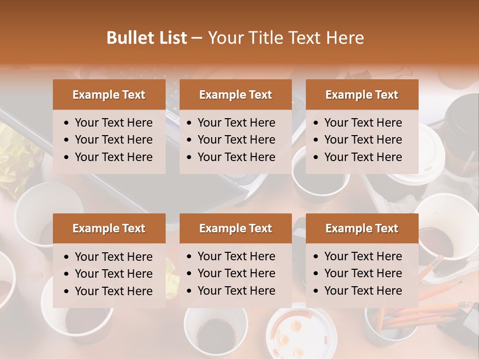 Businessman Black Paper PowerPoint Template