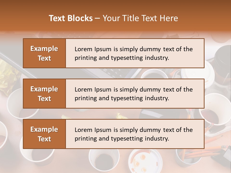 Businessman Black Paper PowerPoint Template