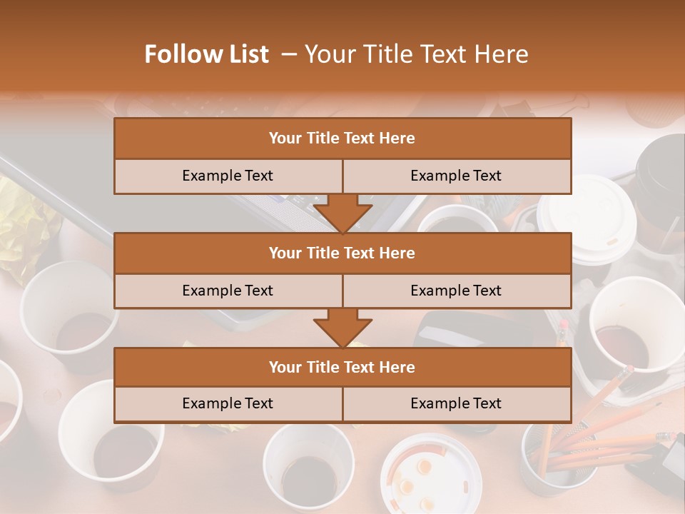 Businessman Black Paper PowerPoint Template