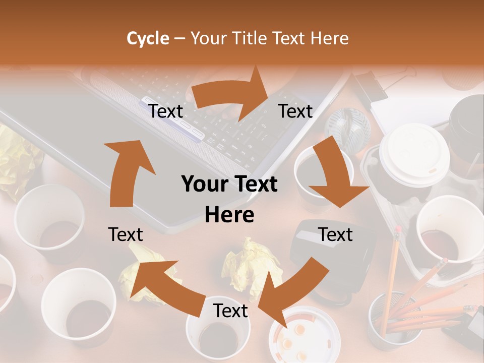 Businessman Black Paper PowerPoint Template