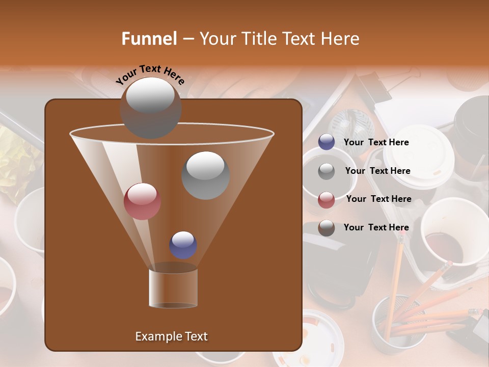 Businessman Black Paper PowerPoint Template