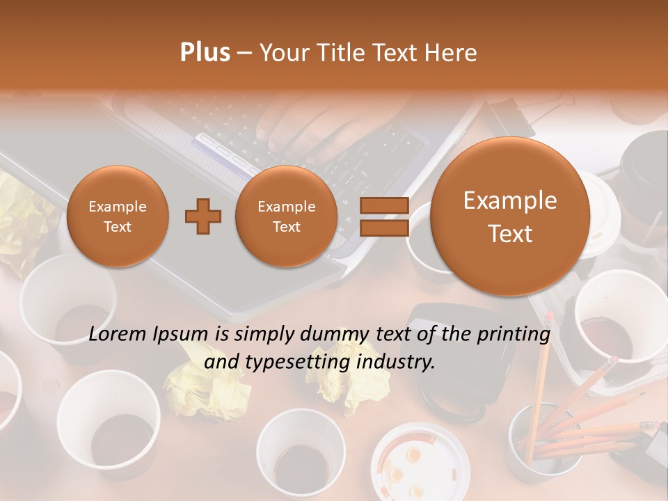 Businessman Black Paper PowerPoint Template