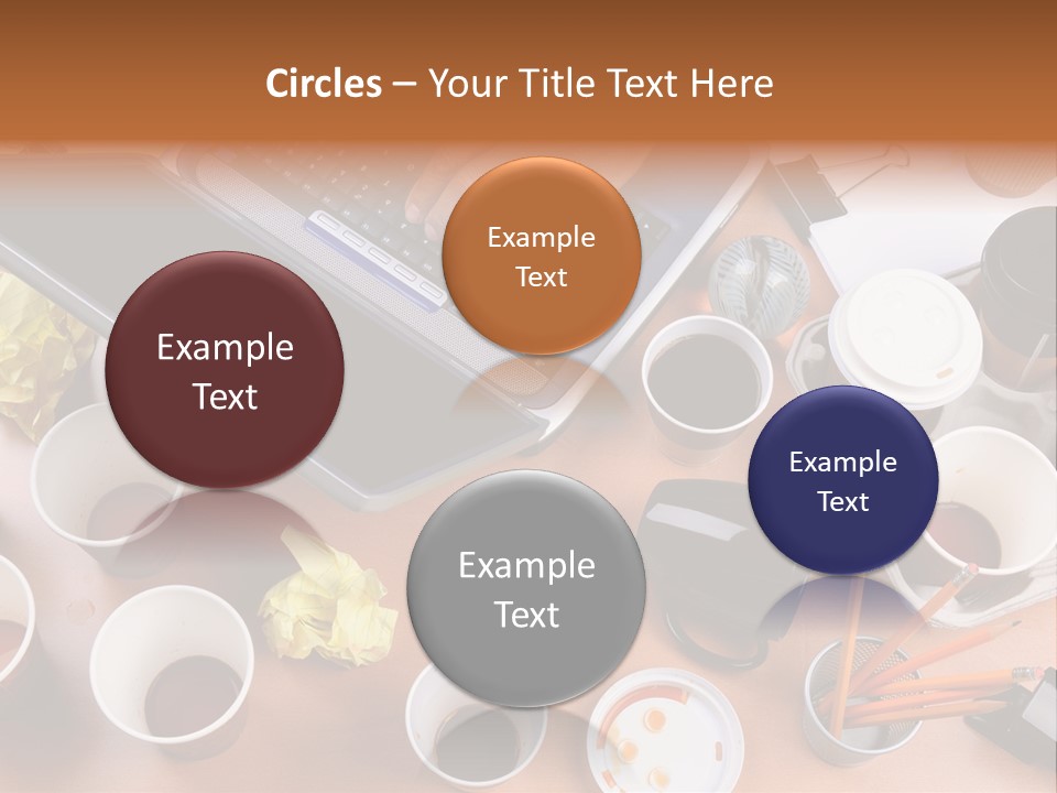 Businessman Black Paper PowerPoint Template