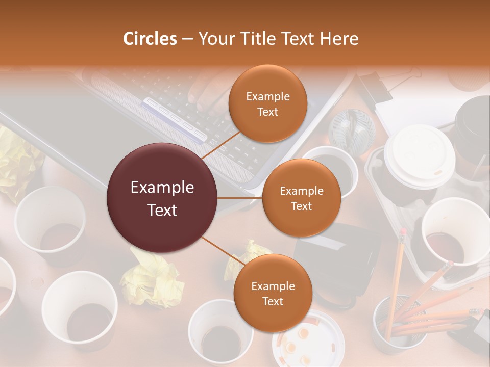 Businessman Black Paper PowerPoint Template