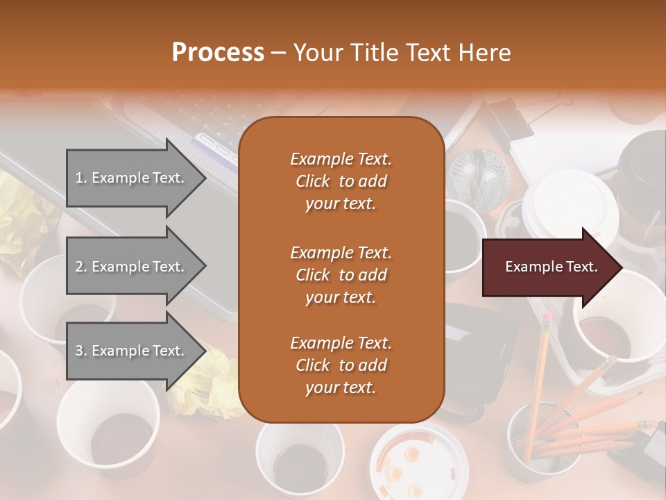 Businessman Black Paper PowerPoint Template