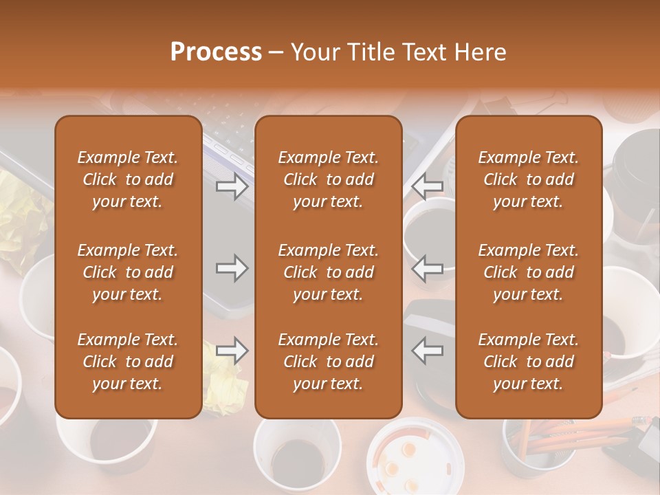 Businessman Black Paper PowerPoint Template