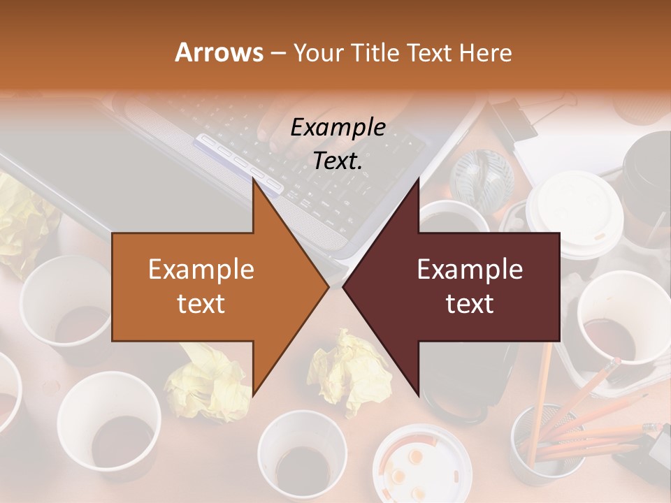 Businessman Black Paper PowerPoint Template