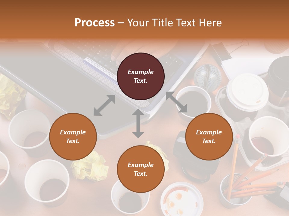 Businessman Black Paper PowerPoint Template