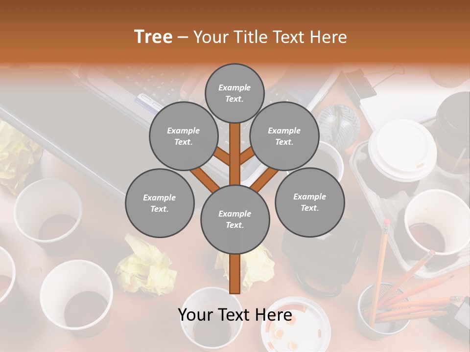 Businessman Black Paper PowerPoint Template