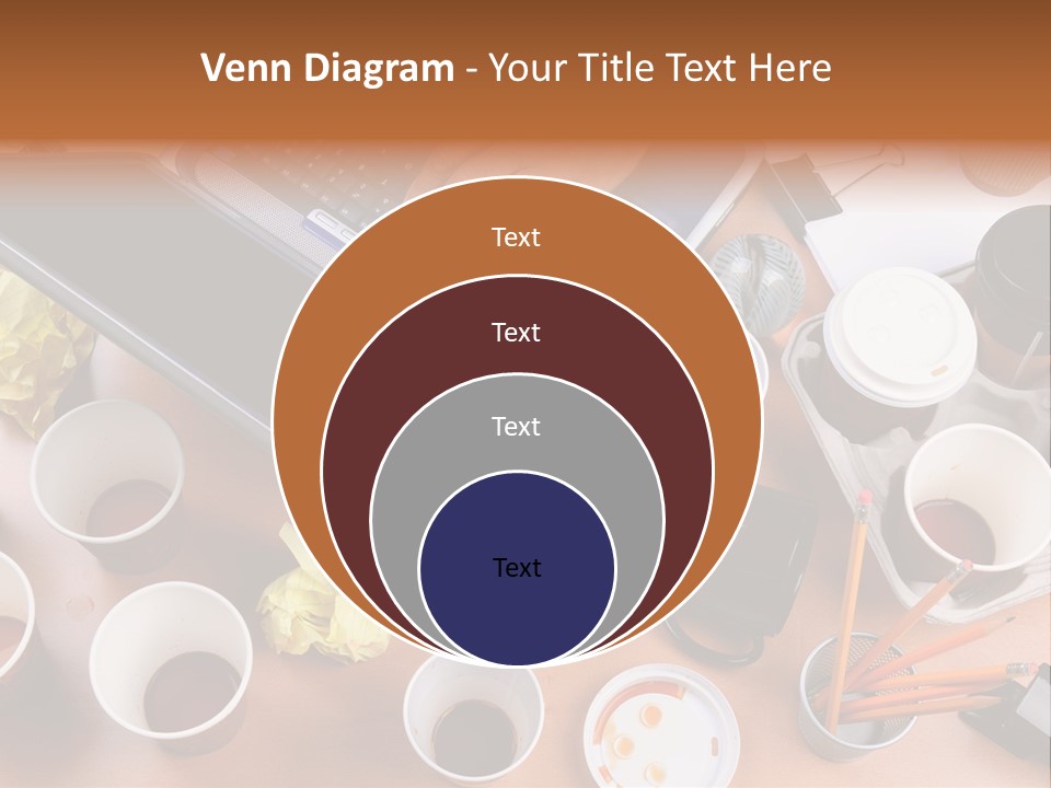 Businessman Black Paper PowerPoint Template