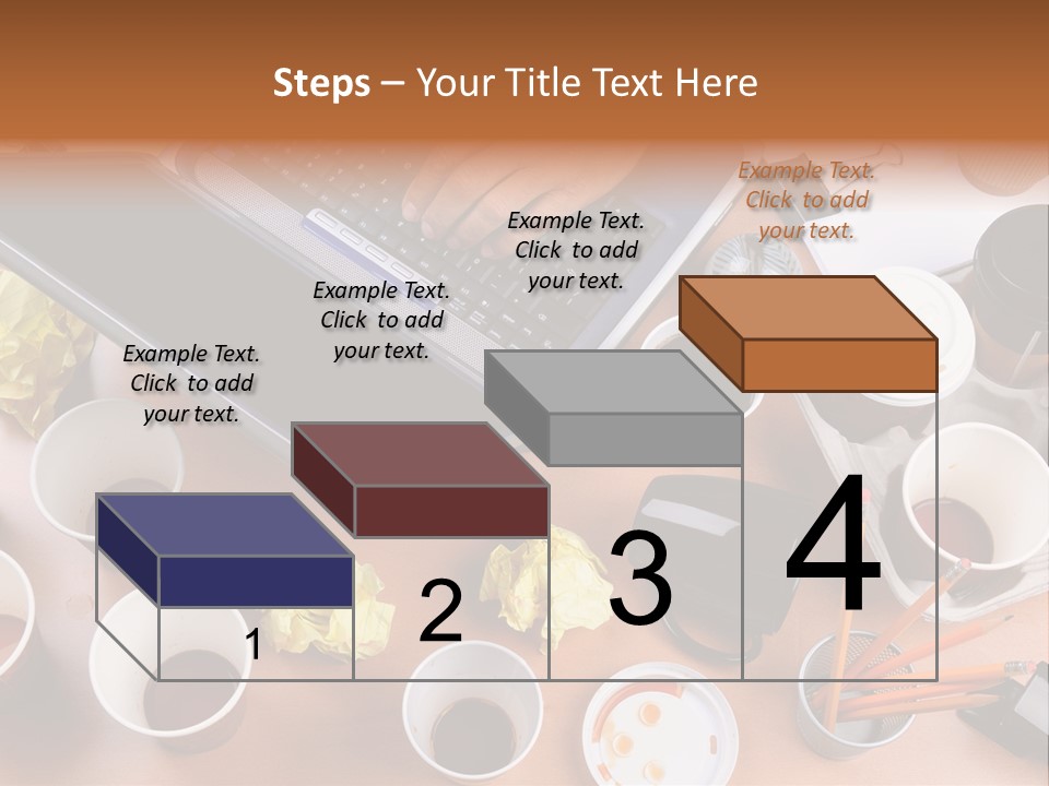 Businessman Black Paper PowerPoint Template