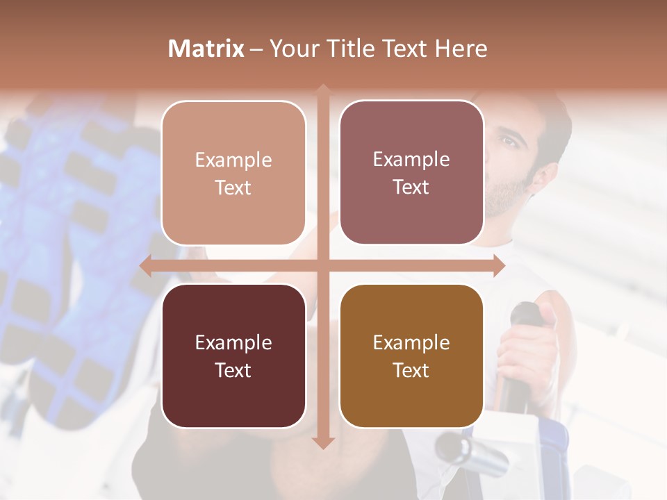 Strong Tone Man PowerPoint Template