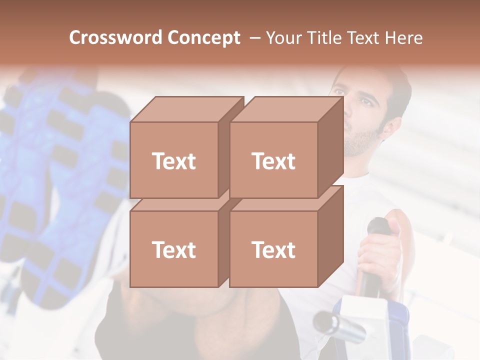 Strong Tone Man PowerPoint Template