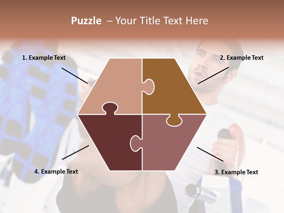 Strong Tone Man PowerPoint Template