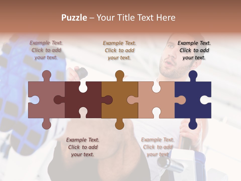 Strong Tone Man PowerPoint Template