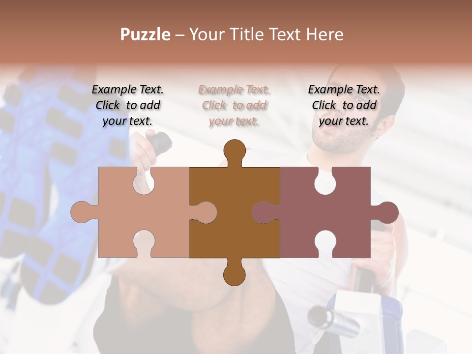 Strong Tone Man PowerPoint Template