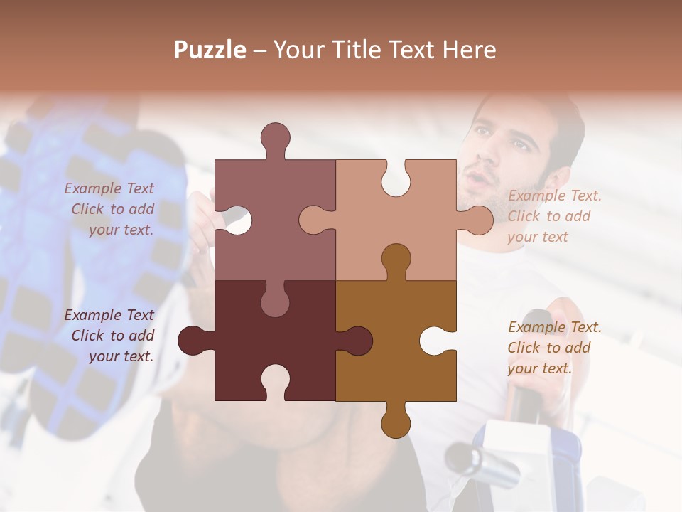 Strong Tone Man PowerPoint Template