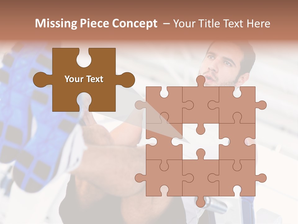 Strong Tone Man PowerPoint Template