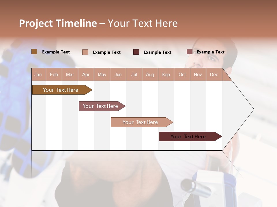 Strong Tone Man PowerPoint Template