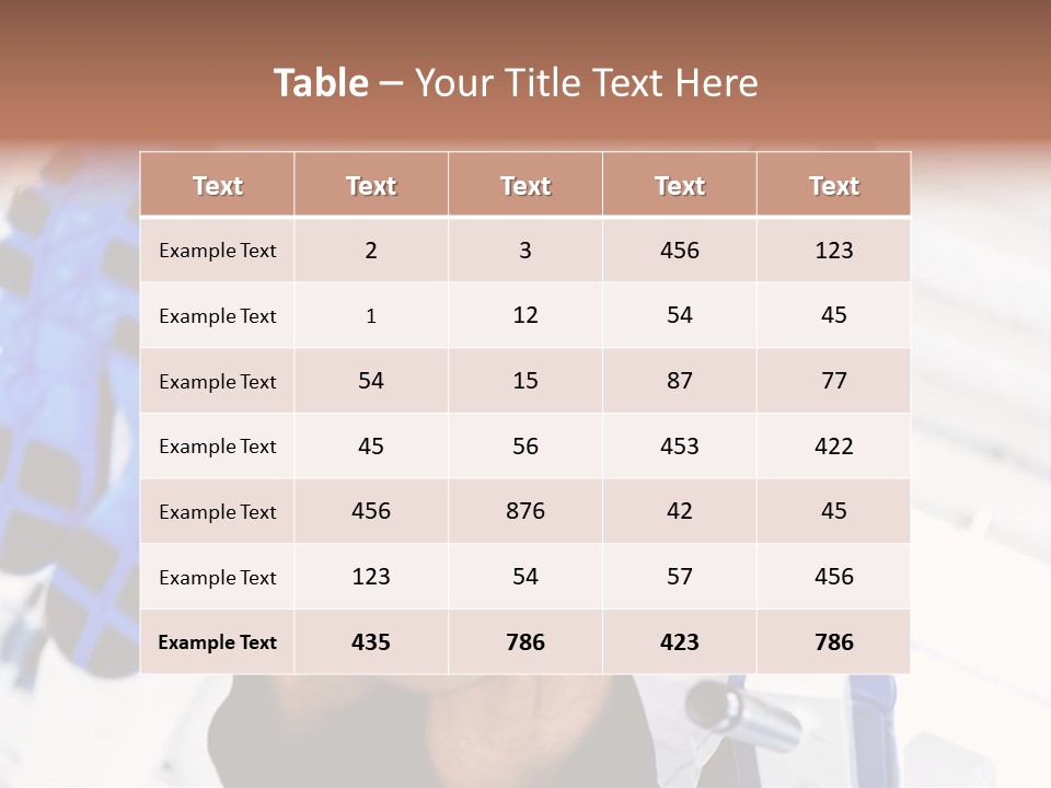 Strong Tone Man PowerPoint Template