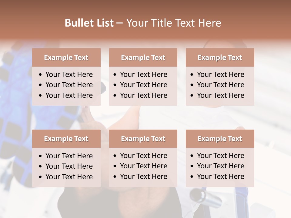 Strong Tone Man PowerPoint Template