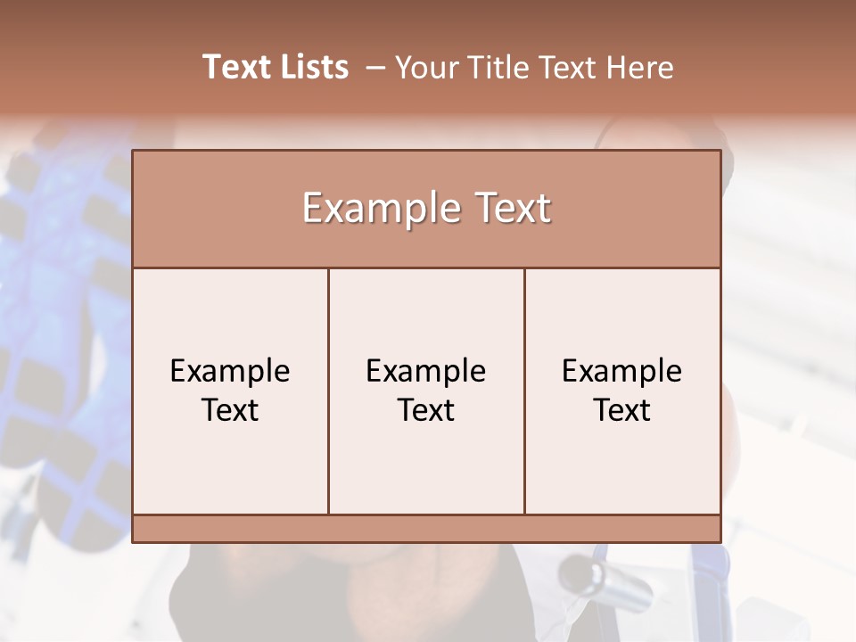 Strong Tone Man PowerPoint Template