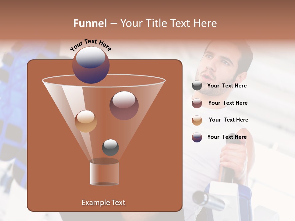 Strong Tone Man PowerPoint Template