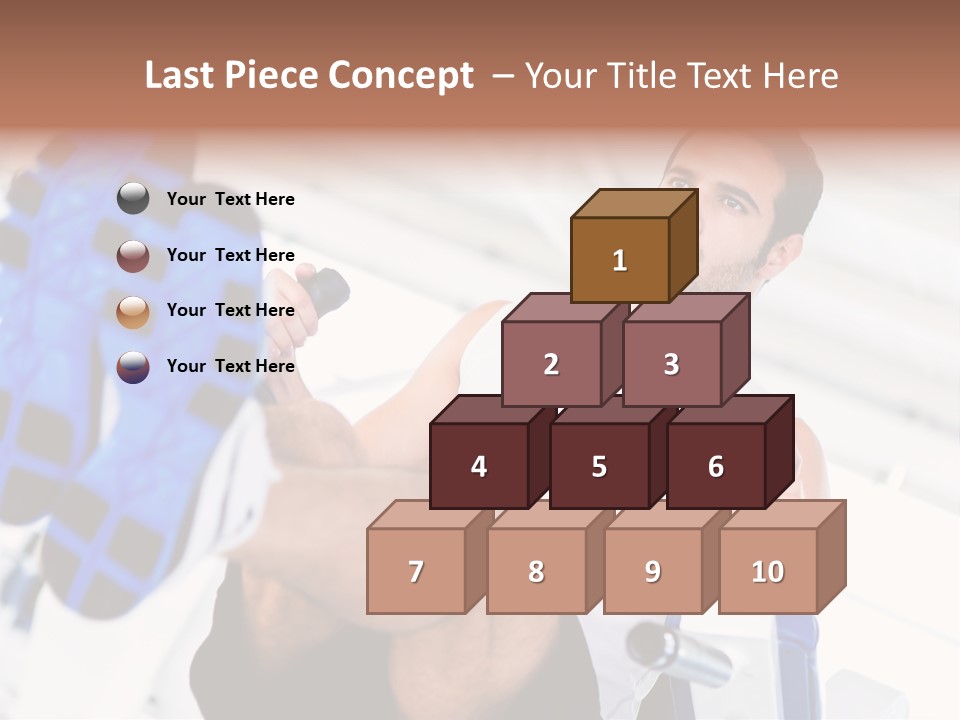 Strong Tone Man PowerPoint Template