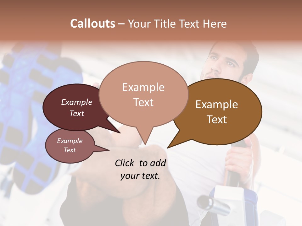 Strong Tone Man PowerPoint Template