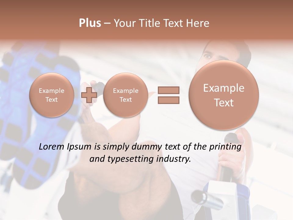 Strong Tone Man PowerPoint Template