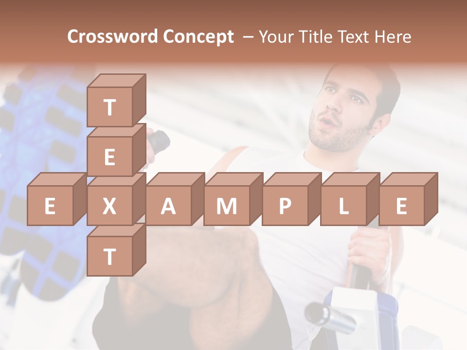 Strong Tone Man PowerPoint Template