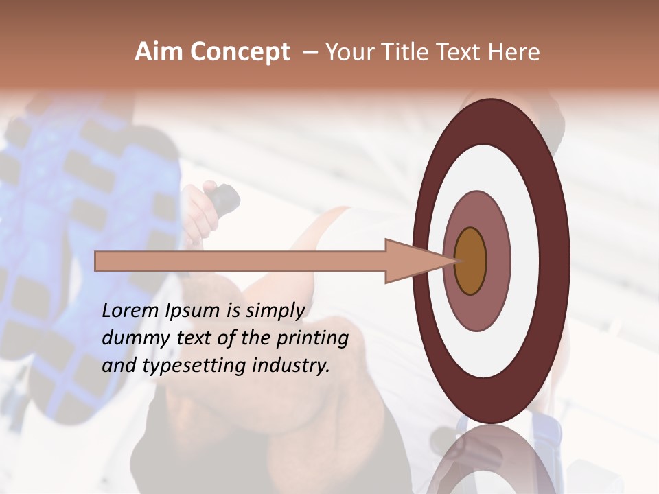 Strong Tone Man PowerPoint Template