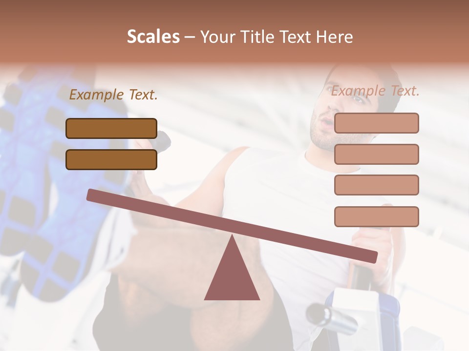 Strong Tone Man PowerPoint Template