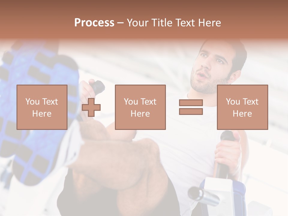 Strong Tone Man PowerPoint Template