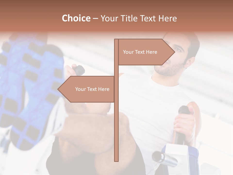 Strong Tone Man PowerPoint Template