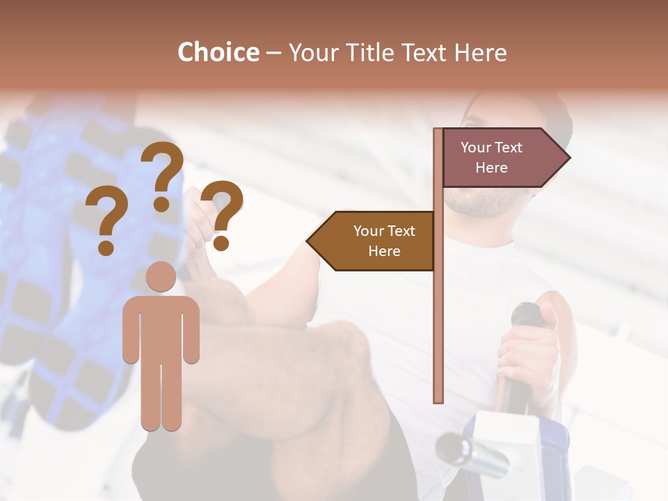 Strong Tone Man PowerPoint Template