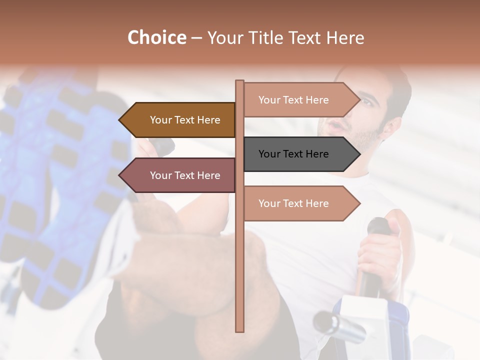 Strong Tone Man PowerPoint Template