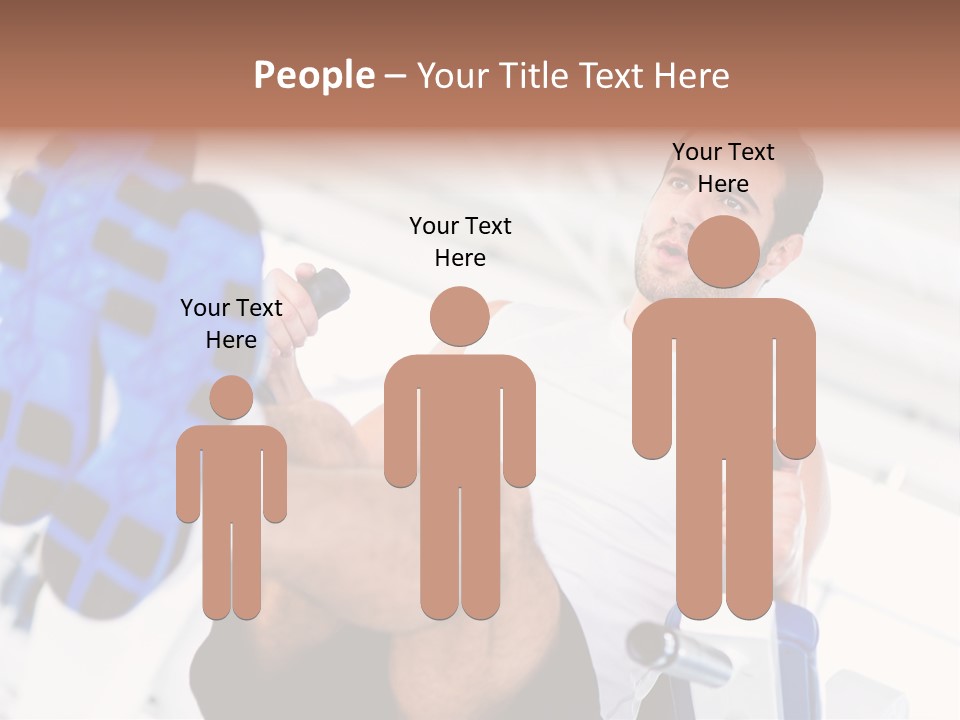 Strong Tone Man PowerPoint Template