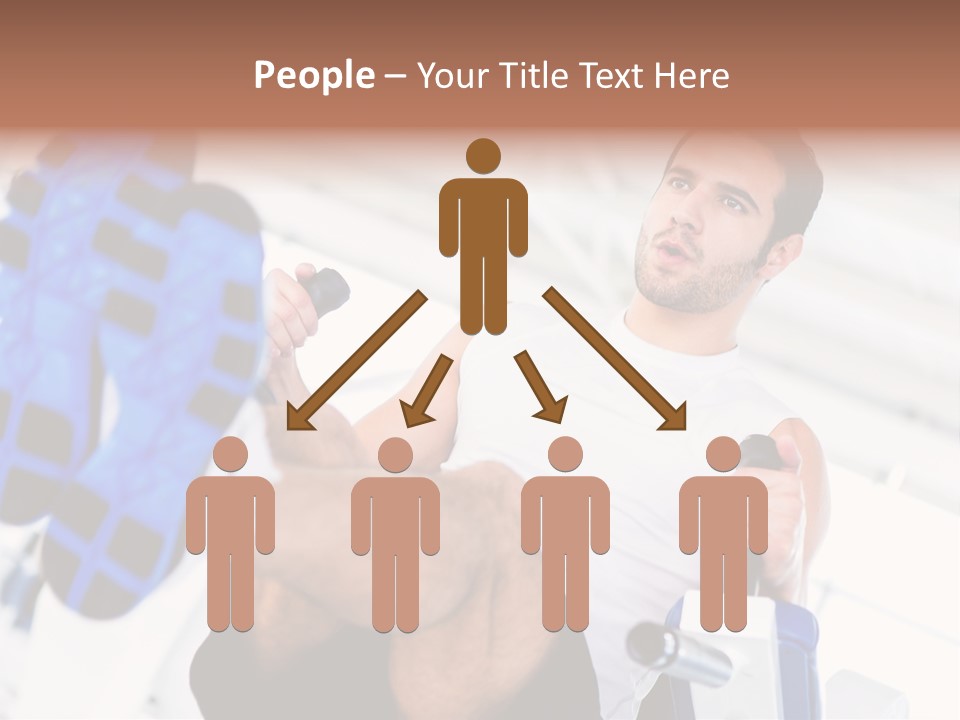 Strong Tone Man PowerPoint Template