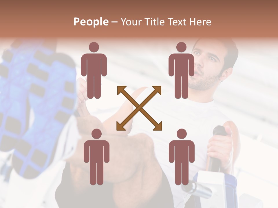 Strong Tone Man PowerPoint Template