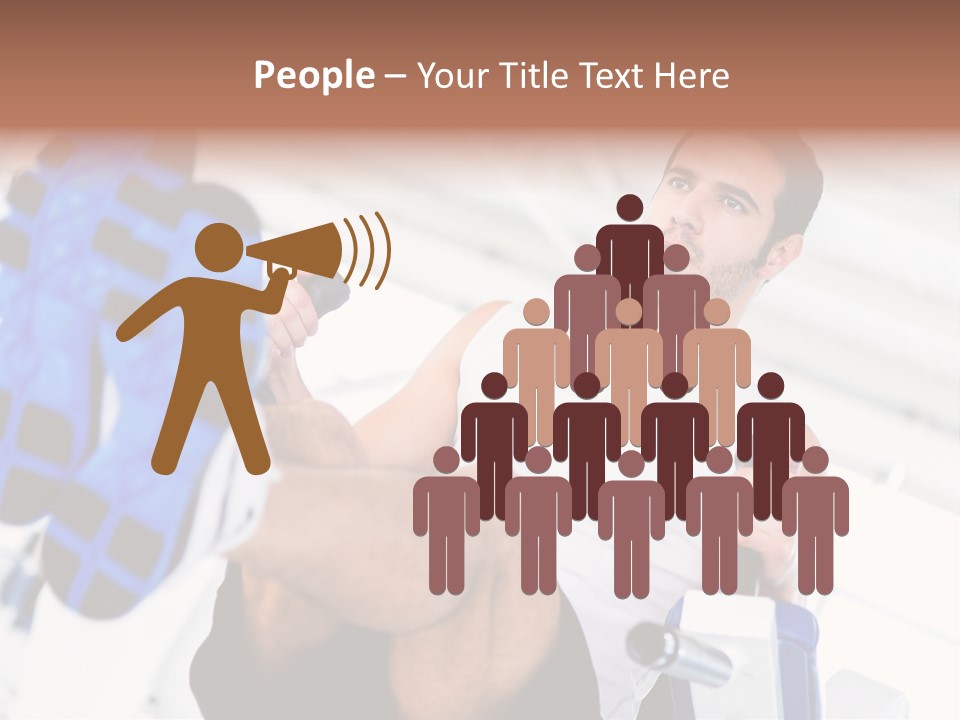 Strong Tone Man PowerPoint Template