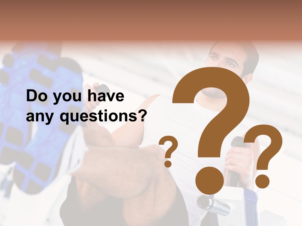 Strong Tone Man PowerPoint Template