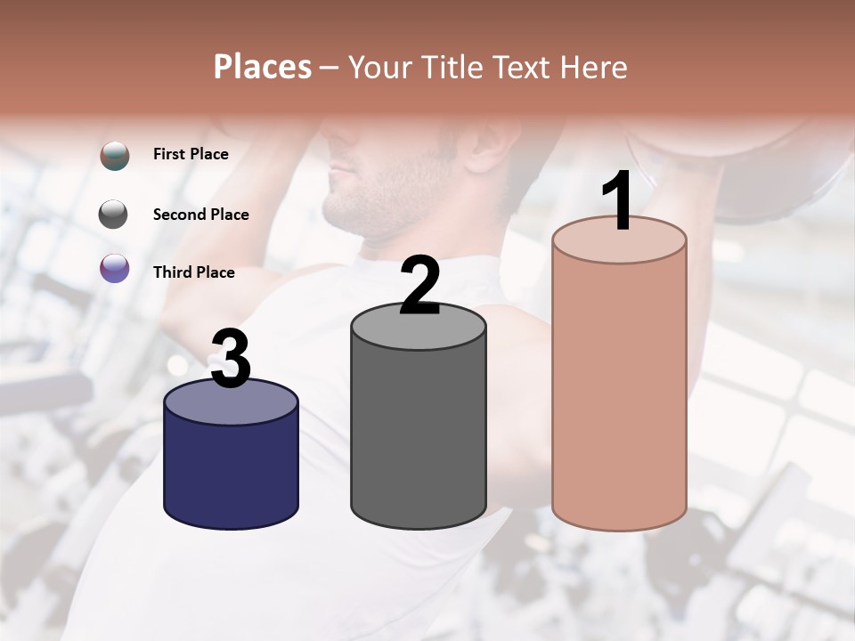 Strength Fitness Strong PowerPoint Template