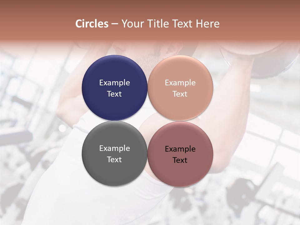 Strength Fitness Strong PowerPoint Template