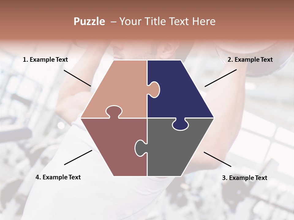 Strength Fitness Strong PowerPoint Template