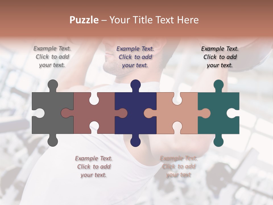 Strength Fitness Strong PowerPoint Template