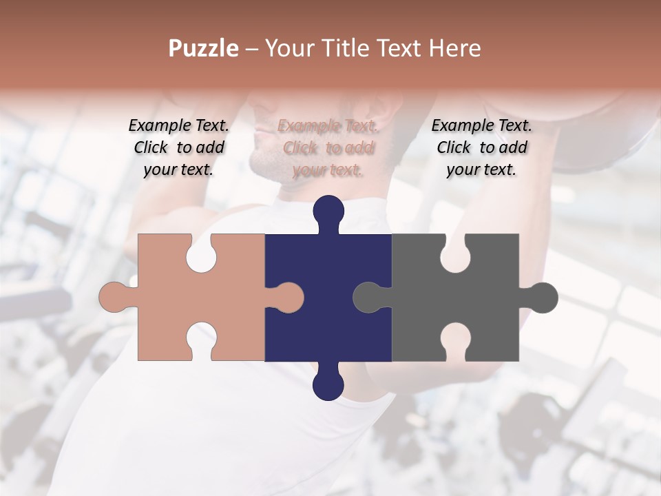 Strength Fitness Strong PowerPoint Template